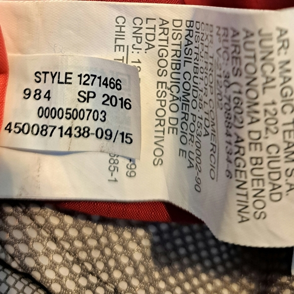 Under Armour men's size 2XL 2 Tone Storm 3 jacket, orange & maroon, VGUC - Picture 10 of 12